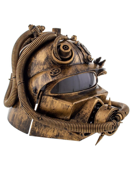 Casque intégral Steampunk  bronze