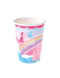 8 Gobelets jetables Princesse (25 cl)