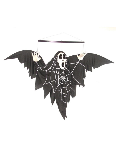 Fantôme avec son et lumière Halloween 90cm