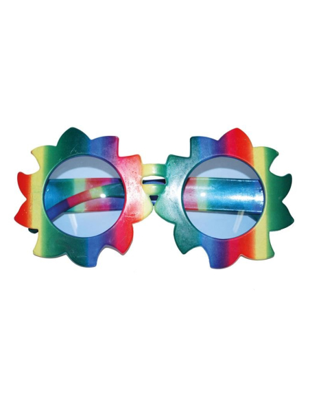 Lunettes Fleurs Arc-en-ciel