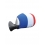 2 coques de rétroviseurs de voiture, bleu, blanc, rouge - France
