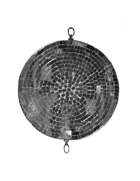 Assiette miroir, argent, 30 cm