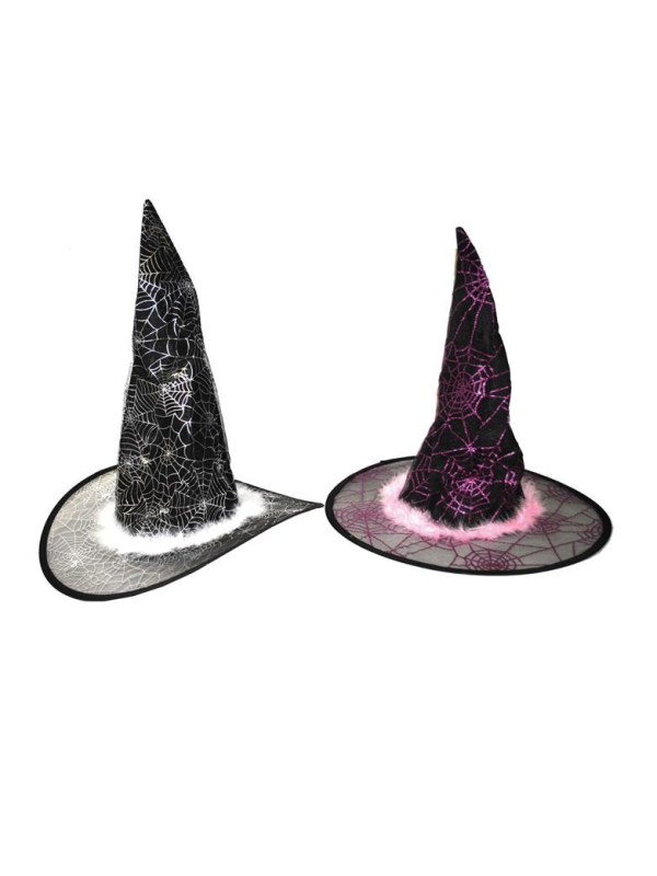Chapeau de sorcière en 2 couleurs