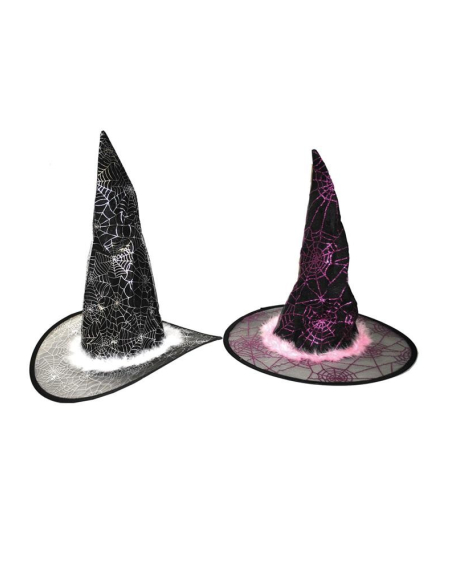 Chapeau de sorcière en 2 couleurs