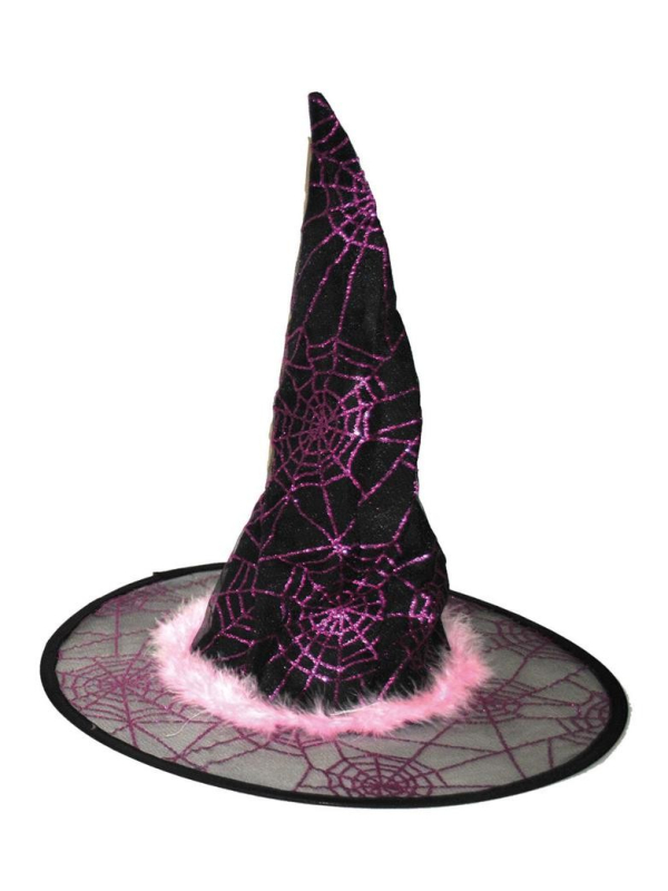 Chapeau de sorcière en 2 couleurs
