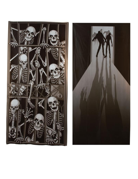 Décoration de porte pour Halloween - 152cm