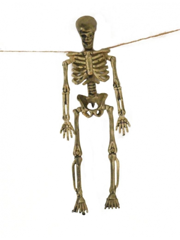 Guirlande de squelette Halloween 80cm