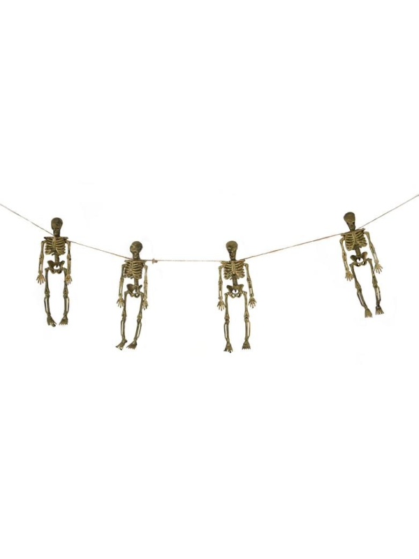 Guirlande de squelette Halloween 80cm