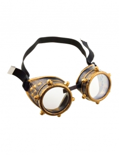 Lunettes Steampunk Or