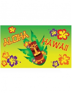 Drapeau aloha Hawaï 90x150cm