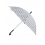 Parapluie blanc à pois noirs  63cm