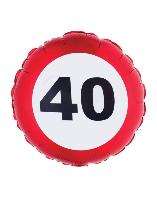 Ballon anniversaire 40 ans – Panneau “40”