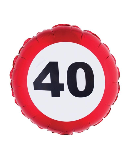 Ballon anniversaire 40 ans – Panneau “40”