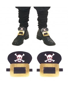 Boucles de chaussures pour déguisement de Pirate