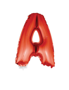 Ballon Aluminium Rouge - A - 45cmx25cm