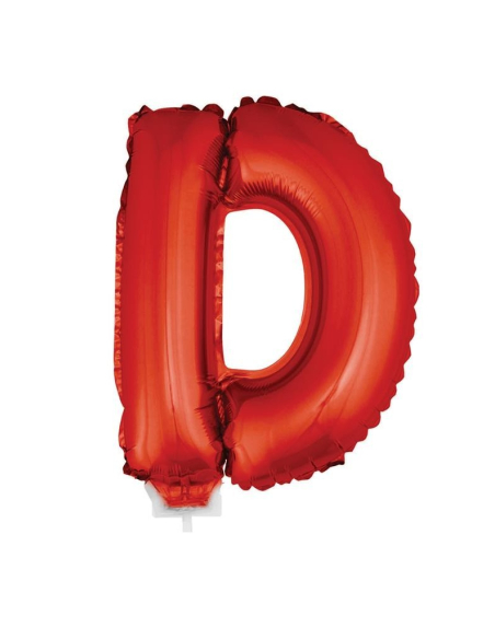 Ballon Aluminium rouge-D- 45x25