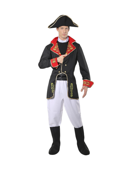 Déguisement Napoléon Homme (veste, pantalon, couvre-bottes, chapeau)