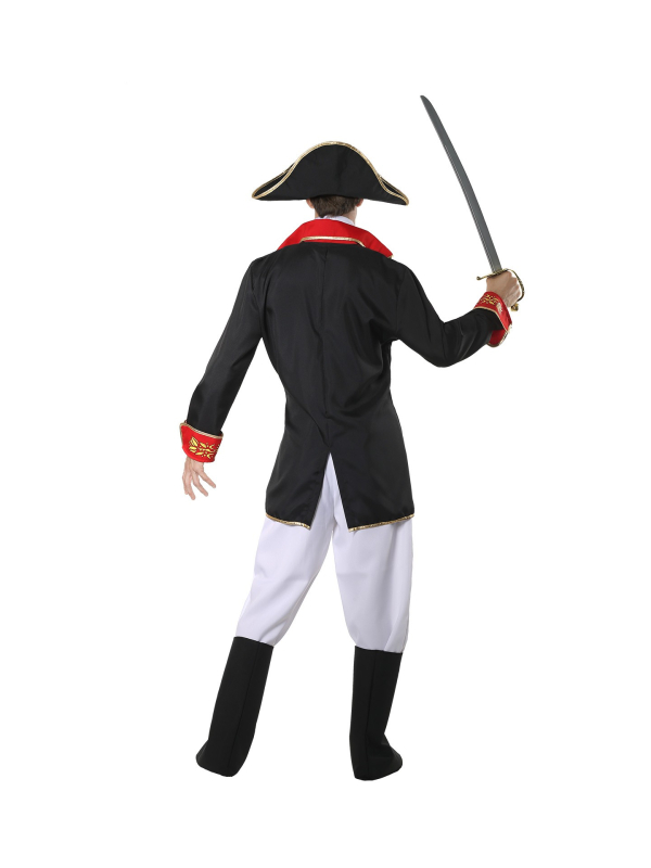 Déguisement Napoléon Homme (veste, pantalon, couvre-bottes, chapeau)