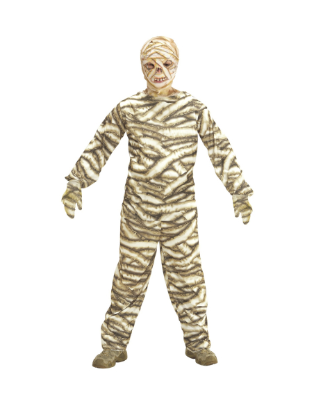 Déguisement Momie Adulte (casaque, pantalon, masque)