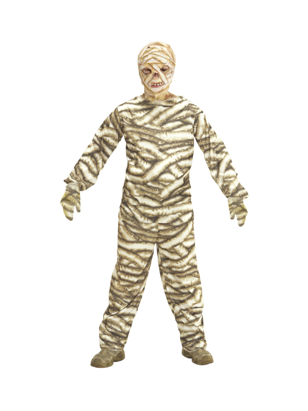 Déguisement Momie Adulte (casaque, pantalon, masque)