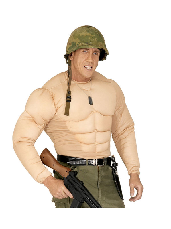 Déguisement Super Muscle Homme (tee-shirt)