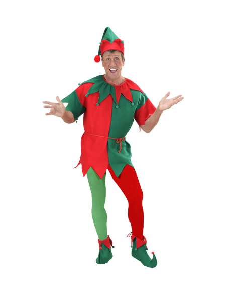 Collant rouge et vert pour Adulte