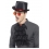 Set Gothique Adulte (chapeau haut de forme, lunettes, col)