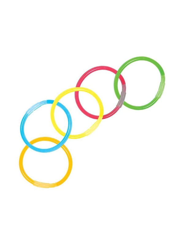 15 bracelets  Lumineux- 5 couleurs