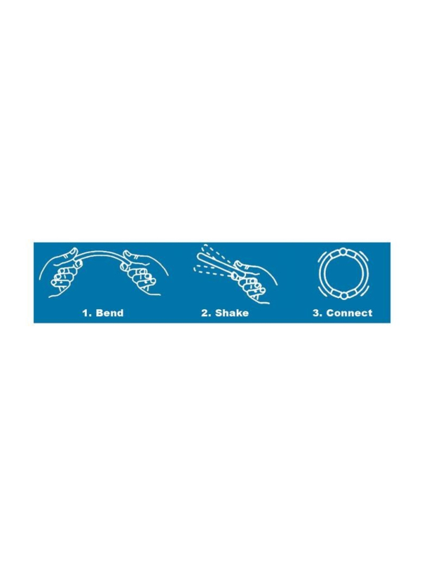 15 bracelets  Lumineux- 5 couleurs