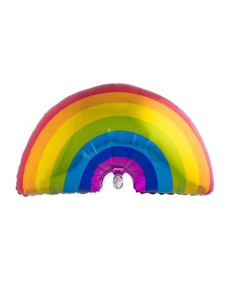 Ballon Aluminium Arc-en-ciel - 61 x 94,5