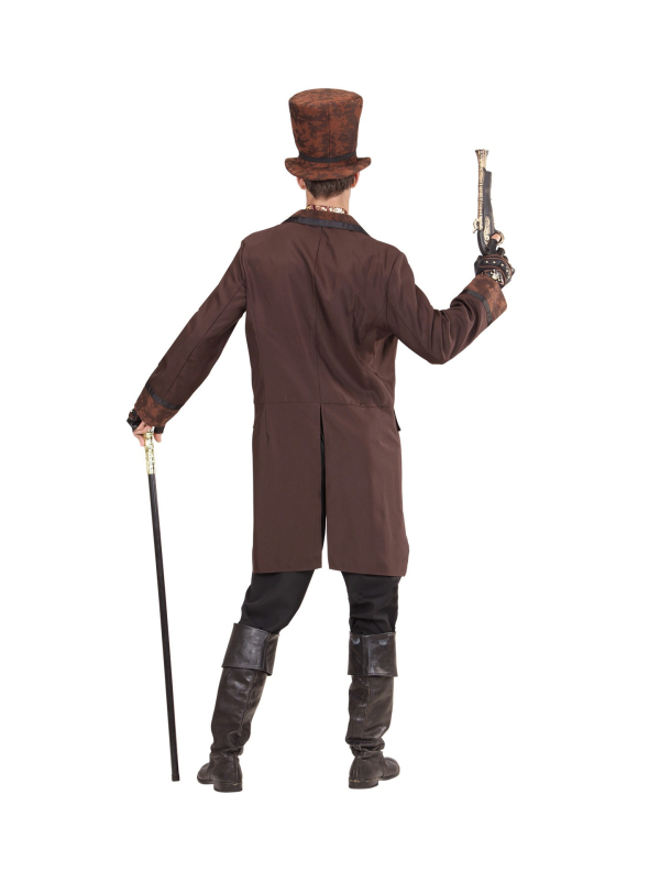 STEAMPUNK Homme (queue de pie avec gilet, jabot, chapeau)