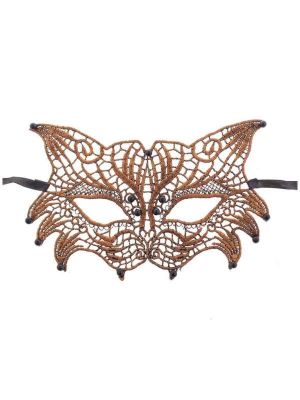 Mask  Steampunk - bronze