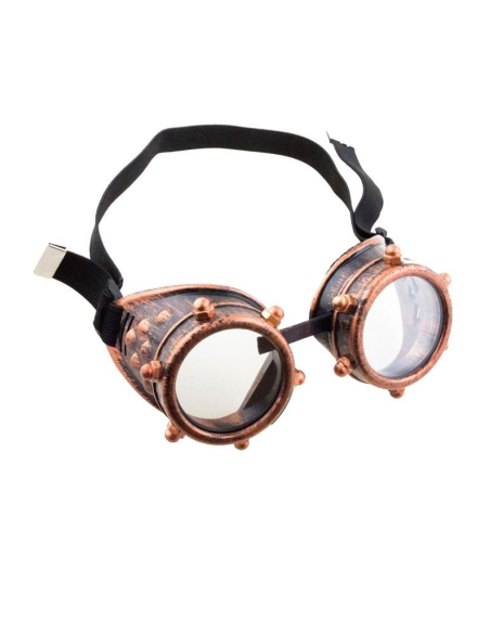 Lunettes Steampunk bronze