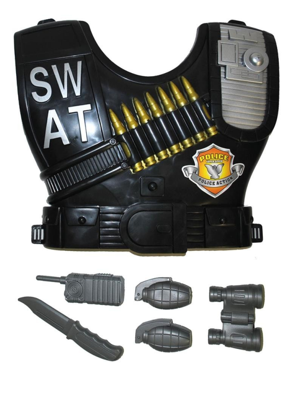 Set Police swat 6 pièces