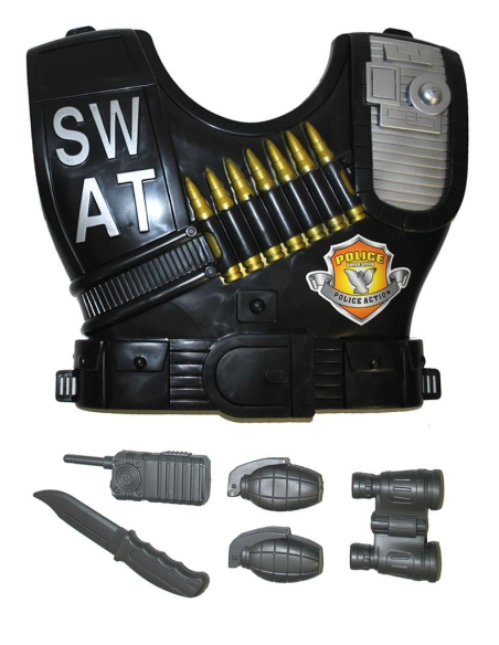 Set Police swat 6 pièces