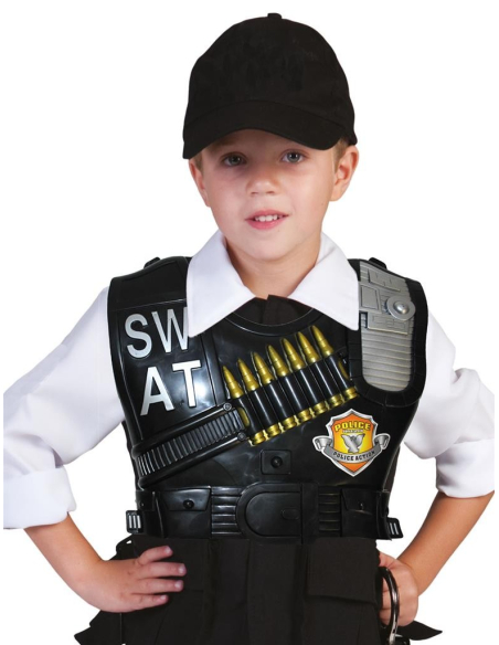Set Police swat 6 pièces