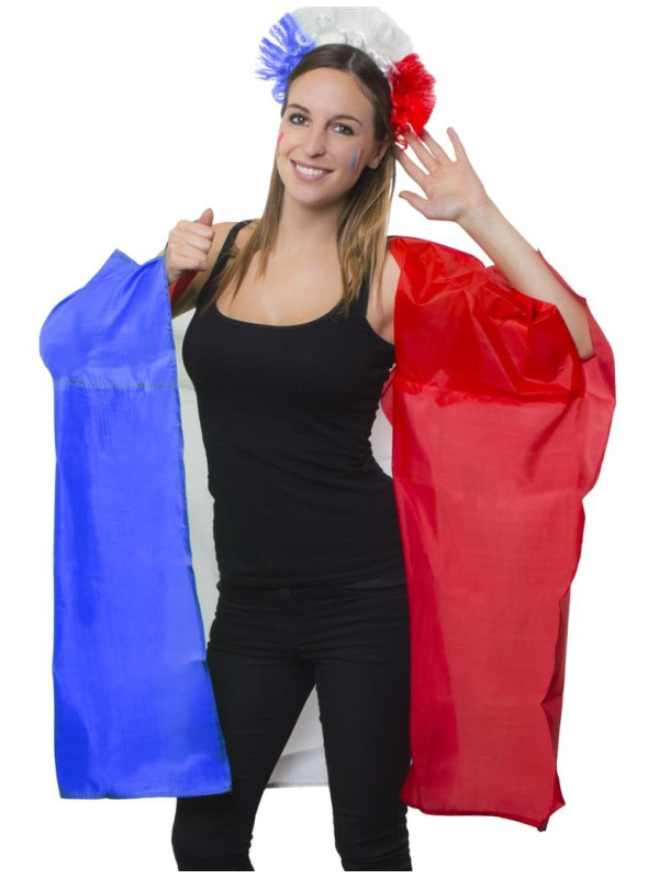 Cape pour supporter - France