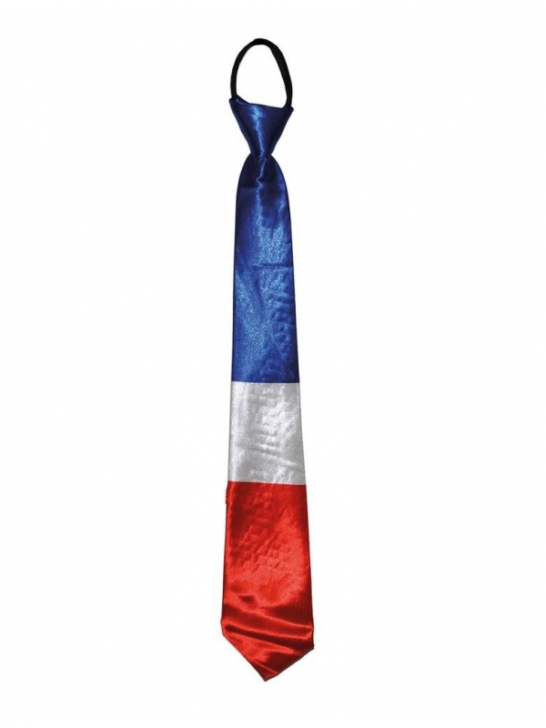 Cravate bleu, blanc, rouge - France
