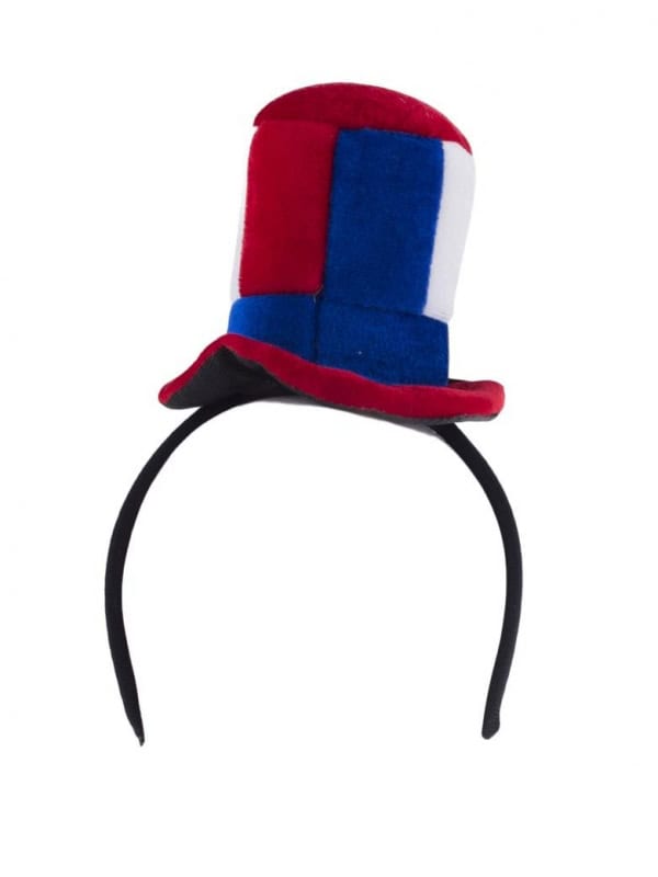 Mini Chapeau bleu, blanc, rouge - France