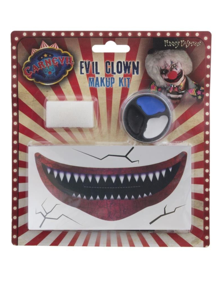 Make  up  set  horror  clown  5  pcs