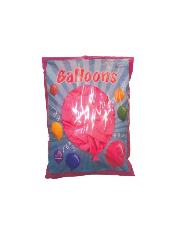 100 Ballons rose - 30 cm