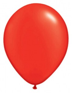 100 ballons rouge - 30cm