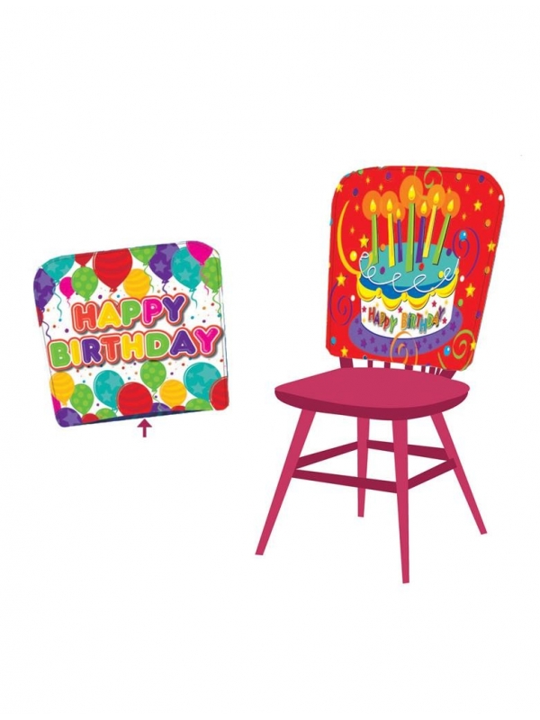 Housse de chaise Happy Birthday