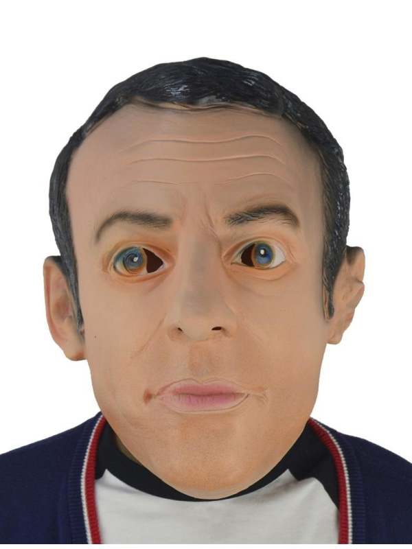Masque en Latex Président Macron - France