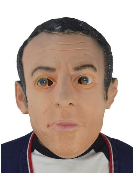 Masque en Latex Président Macron - France