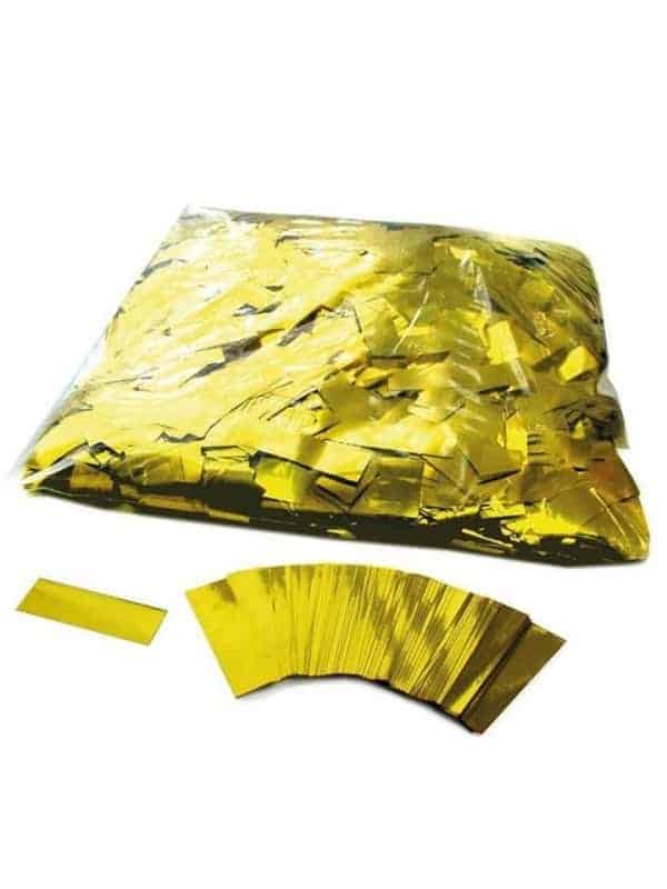 Confettis en papier métallique dorée - 1kg
