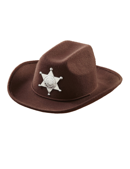 Chapeau de Cowboy marron, garçon