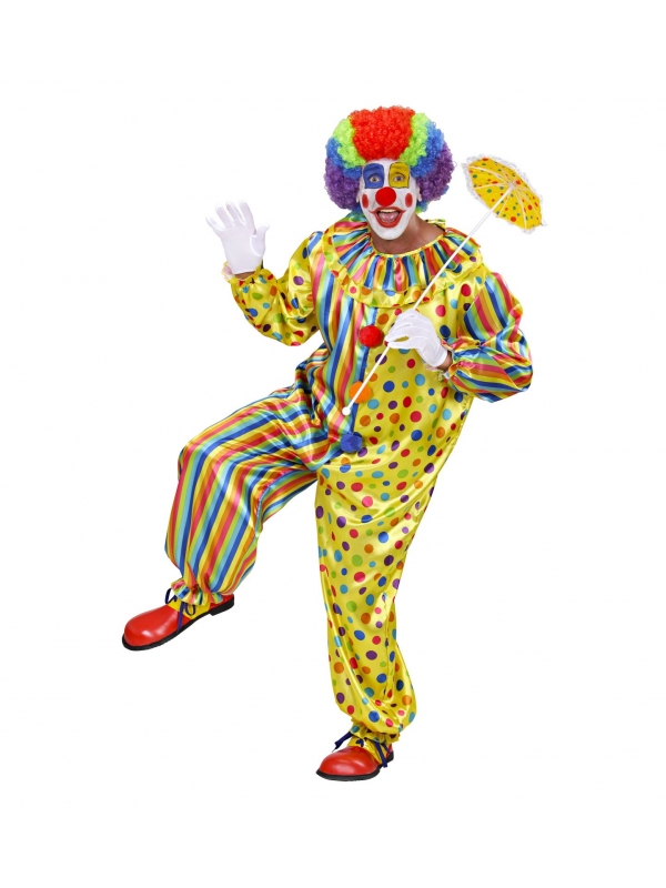 Déguisement Clown Multicolore (Combinaison)