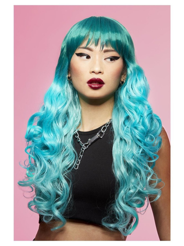Perruque Femme Manic Panic (Bleue Cyan)