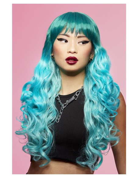 Perruque Femme Manic Panic (Bleue Cyan)